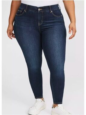Torrid Bombshell High-Rise Skinny Jean Dark Wash